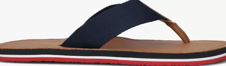 Cheap TOMMY HILFIGER E Slippers Elevated Beachh Blauw