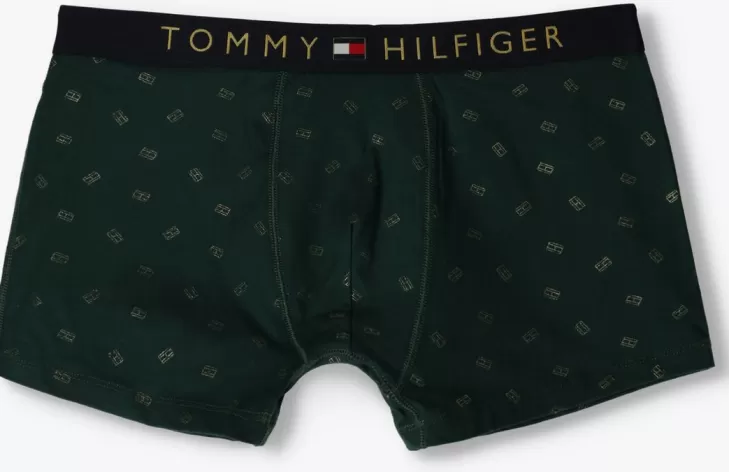 Online TOMMY HILFIGER UNDERWEAR E Boxershort Trunk + Sock Set Donkergroen