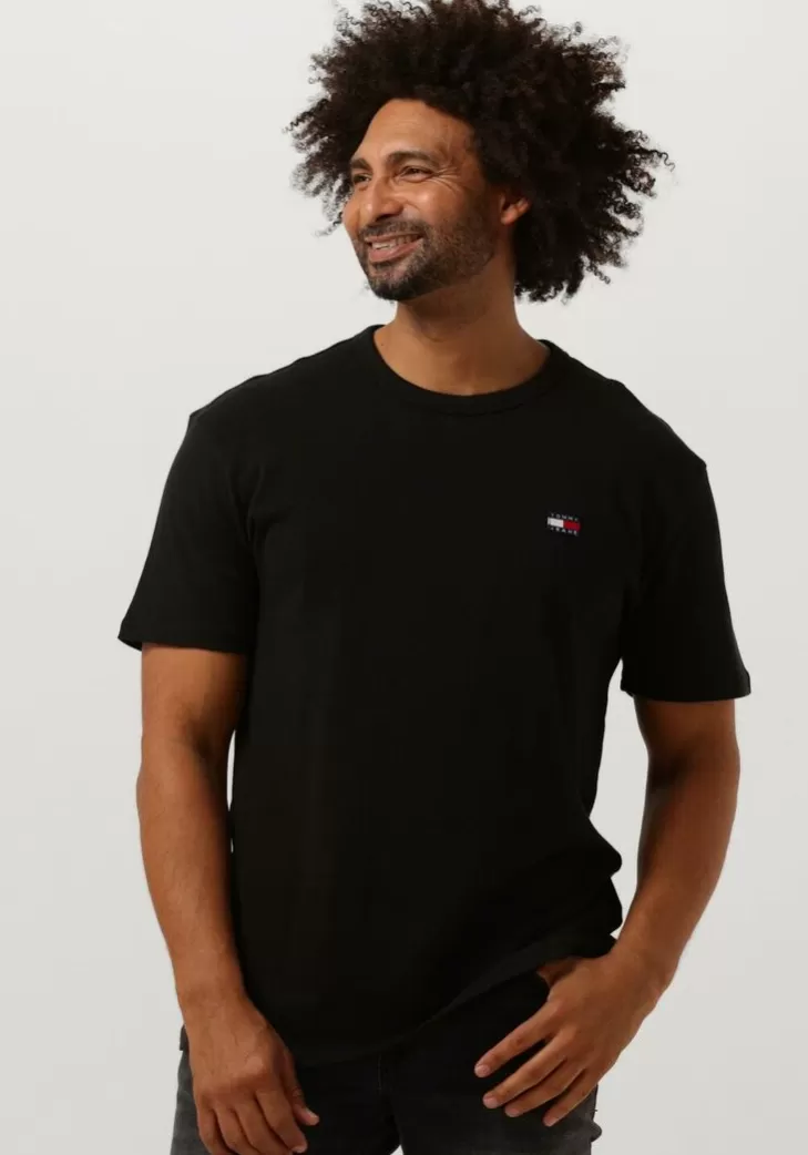 Cheap TOMMY JEANS E Tjm Classic Waffle Tee Zwart