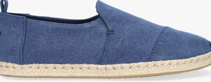 Outlet TOMS E Espadrilles Deconstructed Alpargata Rope M Blauw