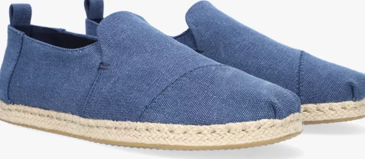 Outlet TOMS E Espadrilles Deconstructed Alpargata Rope M Blauw