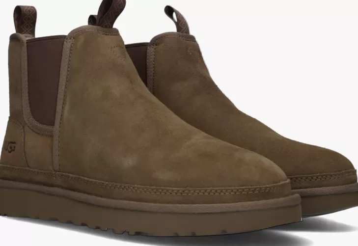 Cheap UGG E Chelsea Boots Neumel Bruin