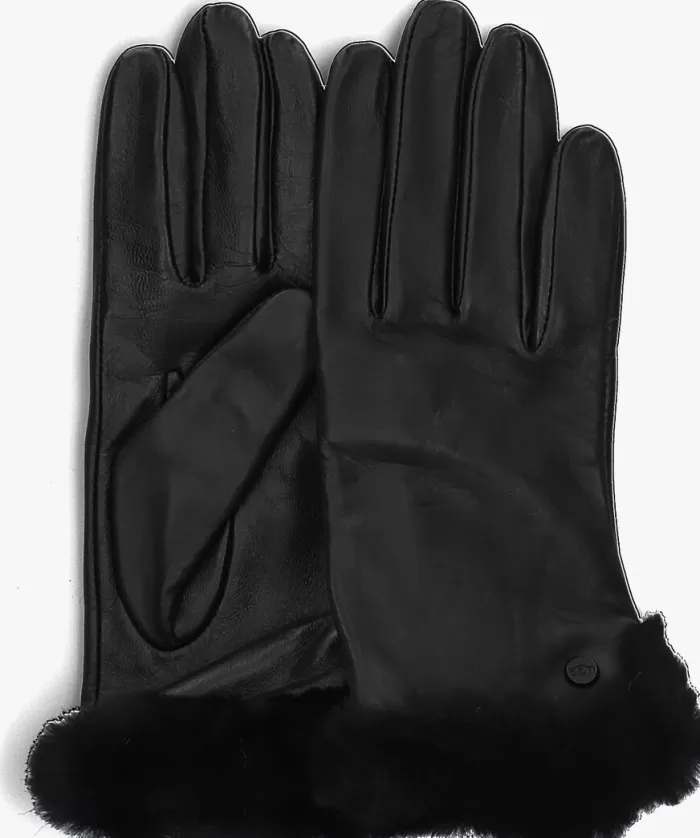 Dames UGG Handschoenen^E Handschoenen Leather Sheepskin Vent Glove