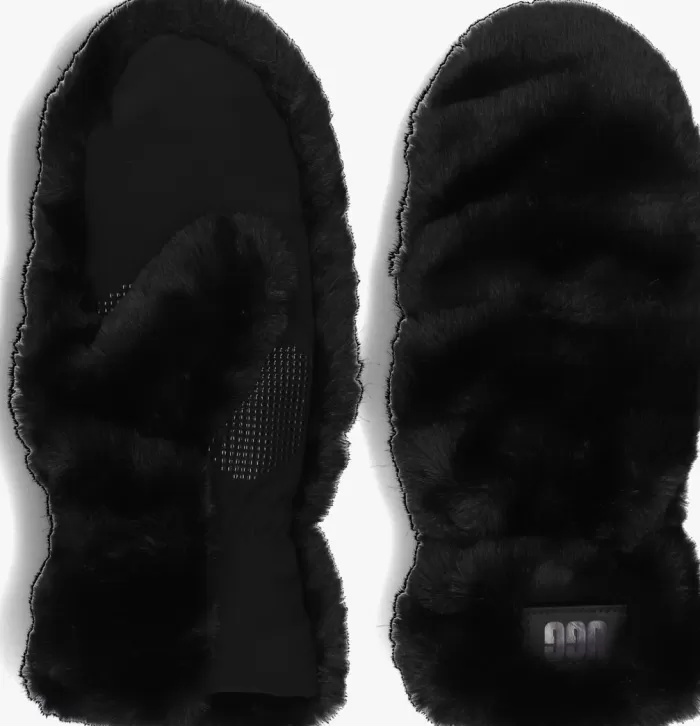 Dames UGG Handschoenen^E Handschoenen Quilted Faux Fur Mitten