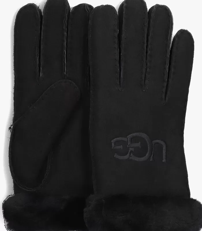 Dames UGG Handschoenen^E Handschoenen Shearling Embroider Glove