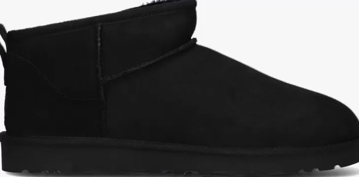 Outlet UGG E Vachtlaarzen M Classic Ultra Mini Zwart