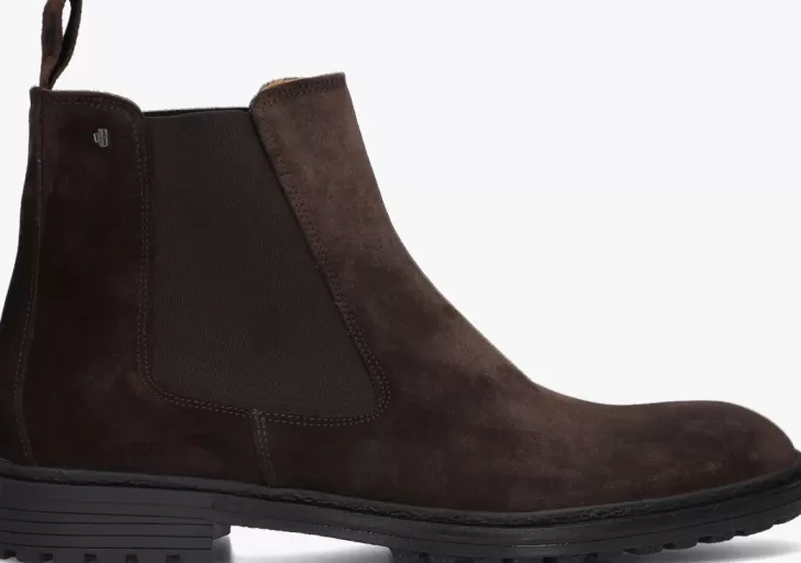 Sale VAN BOMMEL E Chelsea Boots Sbm-60004 Bruin