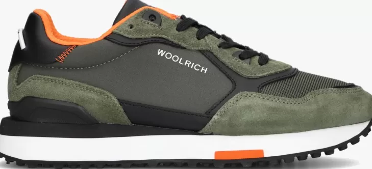 Online WOOLRICH E Lage Sneakers Retro Sneaker Man Groen