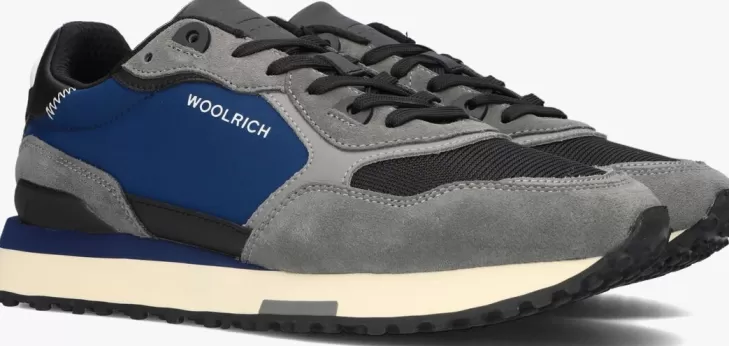 Cheap WOOLRICH E Lage Sneakers Retro Sneaker Man Blauw