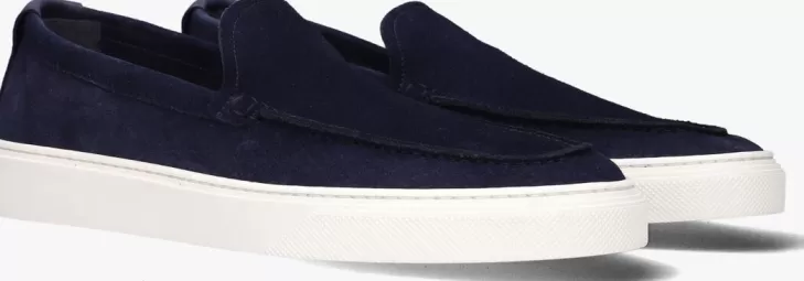 Online WOOLRICH E Loafers Boat Slip On Heren Blauw