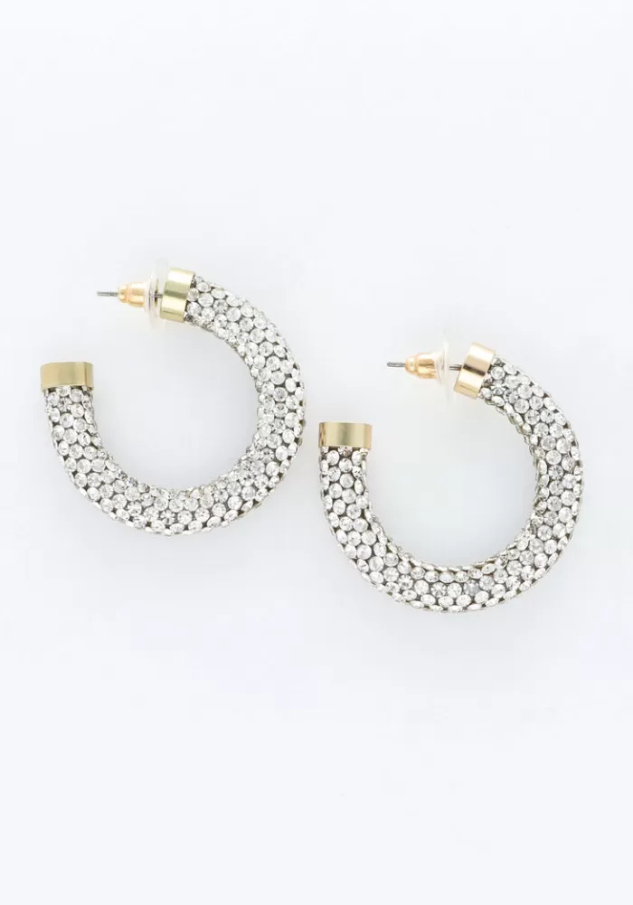 Dames NOTRE-V Sieraden^En Oorbellen Earring Stones Strass