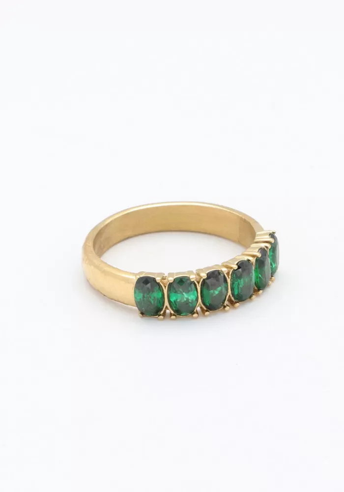 Dames NOTRE-V Sieraden^En Ring Omss23-022 Green