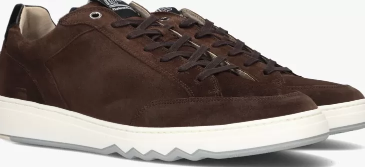 Best FLORIS VAN BOMMEL Lage Sneakers Sfm-10183 Cognac