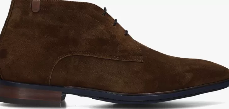 Sale FLORIS VAN BOMMEL Nette Schoenen Sfm-50121 Cognac