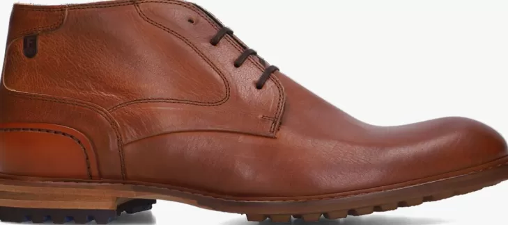 Online FLORIS VAN BOMMEL Nette Schoenen Sfm-50141 Cognac