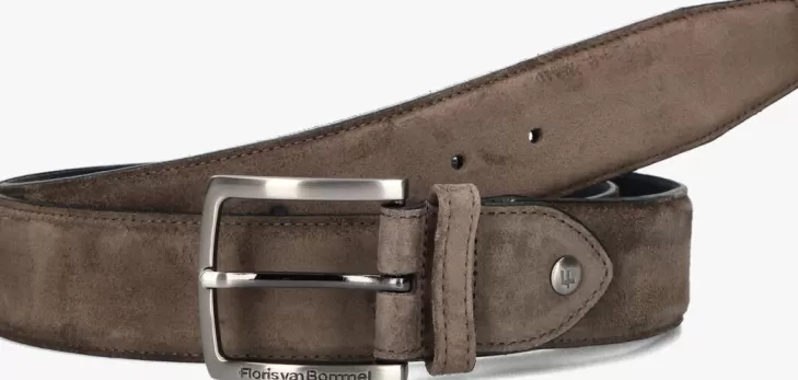 Shop FLORIS VAN BOMMEL Riem Cfm-10087 Taupe