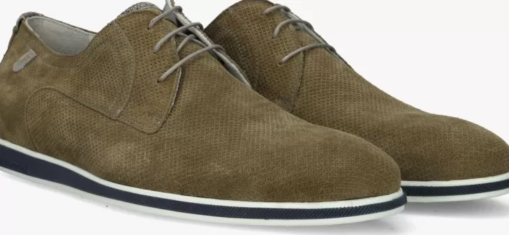 Store FLORIS VAN BOMMEL Veterschoenen Sfm-30220 Taupe