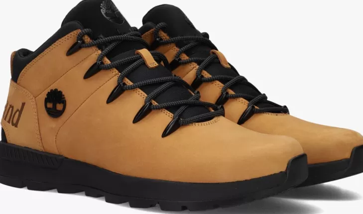 Online TIMBERLAND Gele Veterboots Sprint Trekker Mid Men Geel