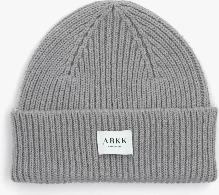 Dames ARKK COPENHAGEN Mutsen^Grijze Muts Classic Beanie