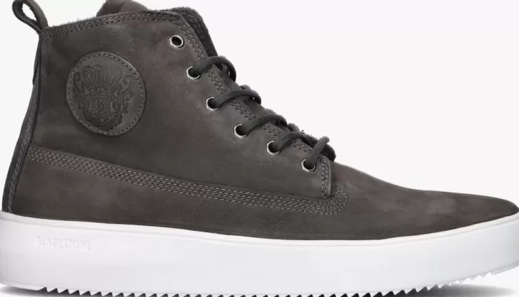 Flash Sale BLACKSTONE Grijze Hoge Sneaker Aspen Grijs