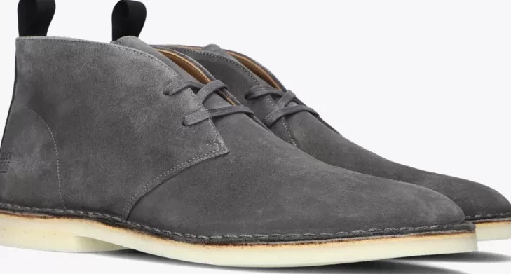 Hot BLACKSTONE Grijze Veterschoenen Zg41 Grijs