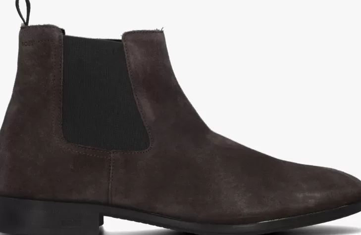 Clearance BOSS Grijze Chelsea Boots Colby Grijs