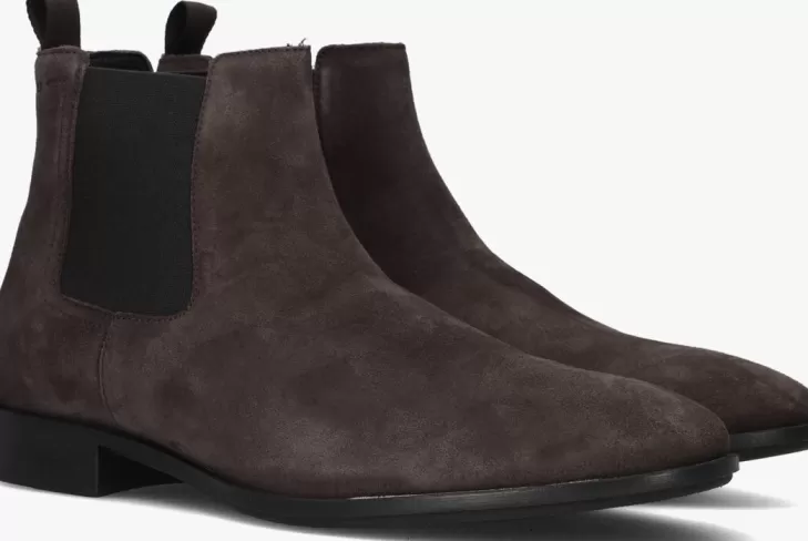 Clearance BOSS Grijze Chelsea Boots Colby Grijs