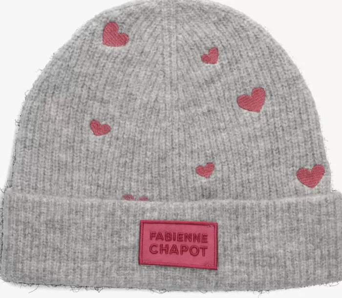 Dames FABIENNE CHAPOT Mutsen^Grijze Muts Lidia Beanie