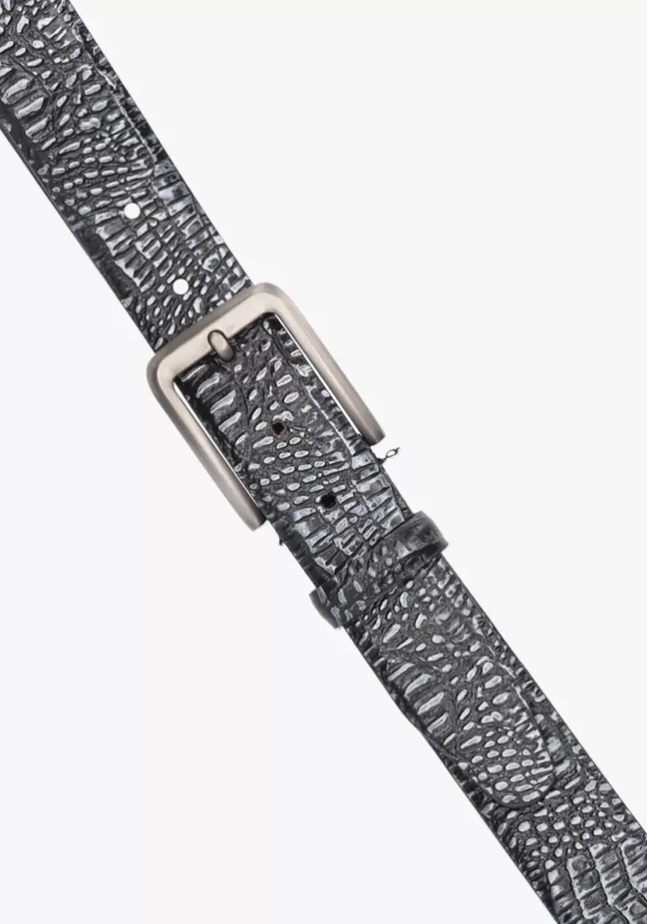 Cheap MAZZELTOV Grijze Riem Enzo Belt Grijs