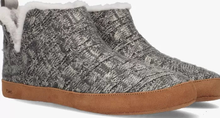 Dames TOMS Pantoffels^Grijze Pantoffels Lola