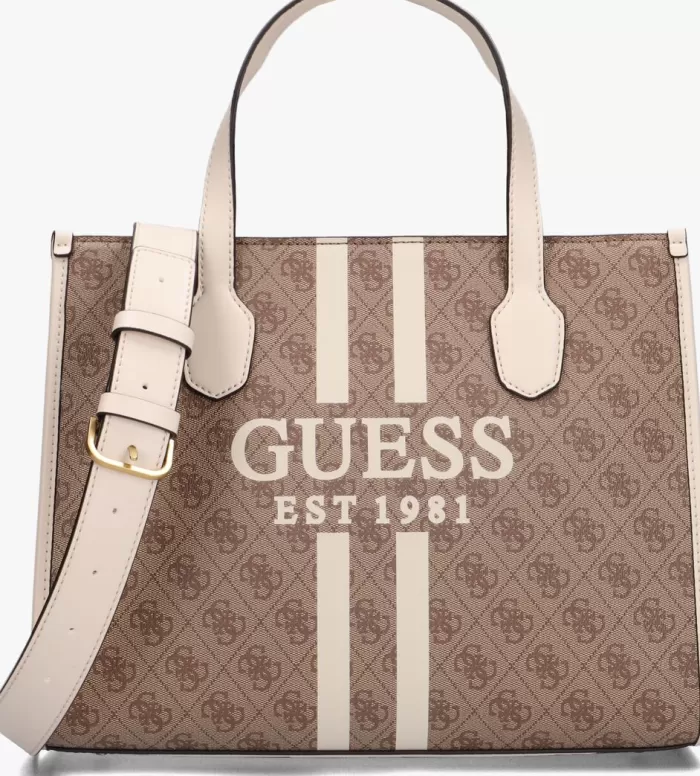 Dames GUESS Handtassen^ Handtas Silvana 2 Compartment Tote