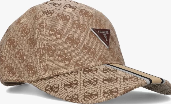 Flash Sale GUESS Pet Strave Baseball Cap Beige