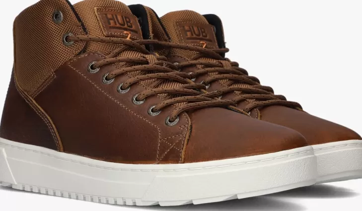 Outlet HUB Hoge Sneaker Murrayfield 3.0 Cognac