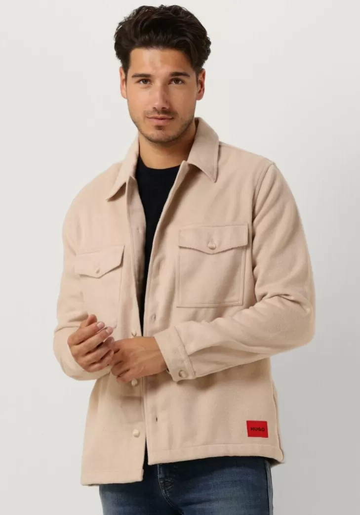 Flash Sale HUGO Overshirt Enalu Beige