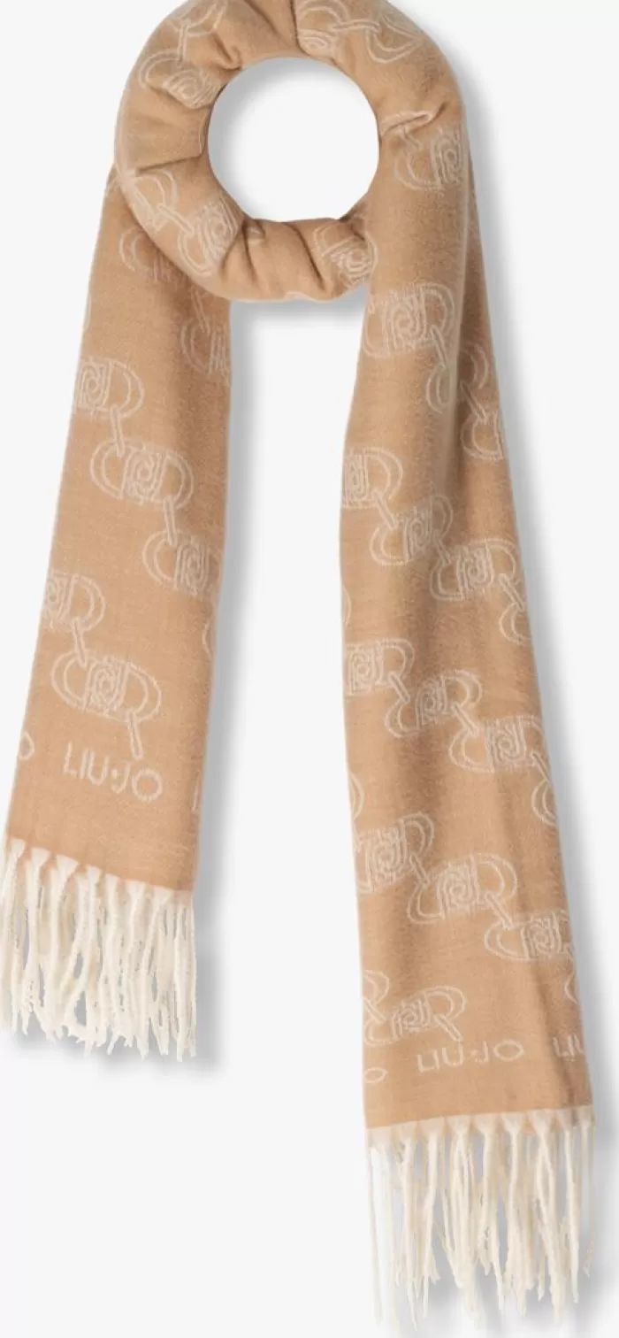 Dames LIU JO Sjaals^ Sjaal Logo Scarf/Shawl 1