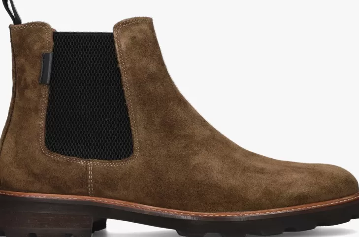 Clearance MAZZELTOV Chelsea Boots 90003 Cognac