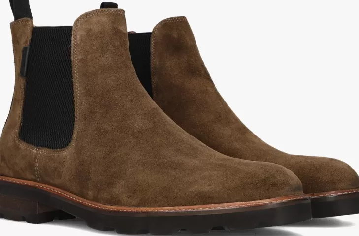 Clearance MAZZELTOV Chelsea Boots 90003 Cognac