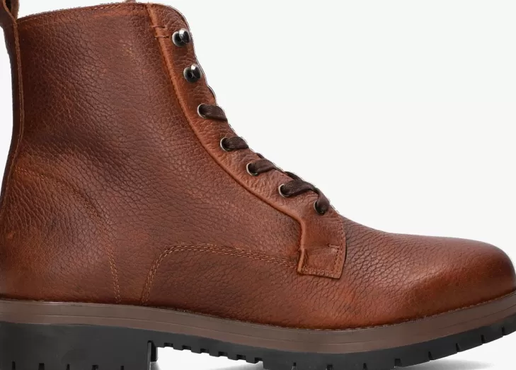 Cheap MAZZELTOV Enkelboots Mario Cognac