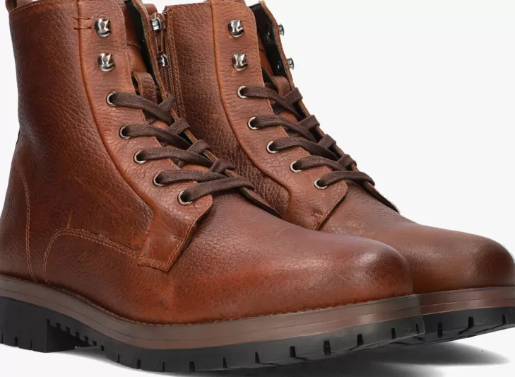 Cheap MAZZELTOV Enkelboots Mario Cognac