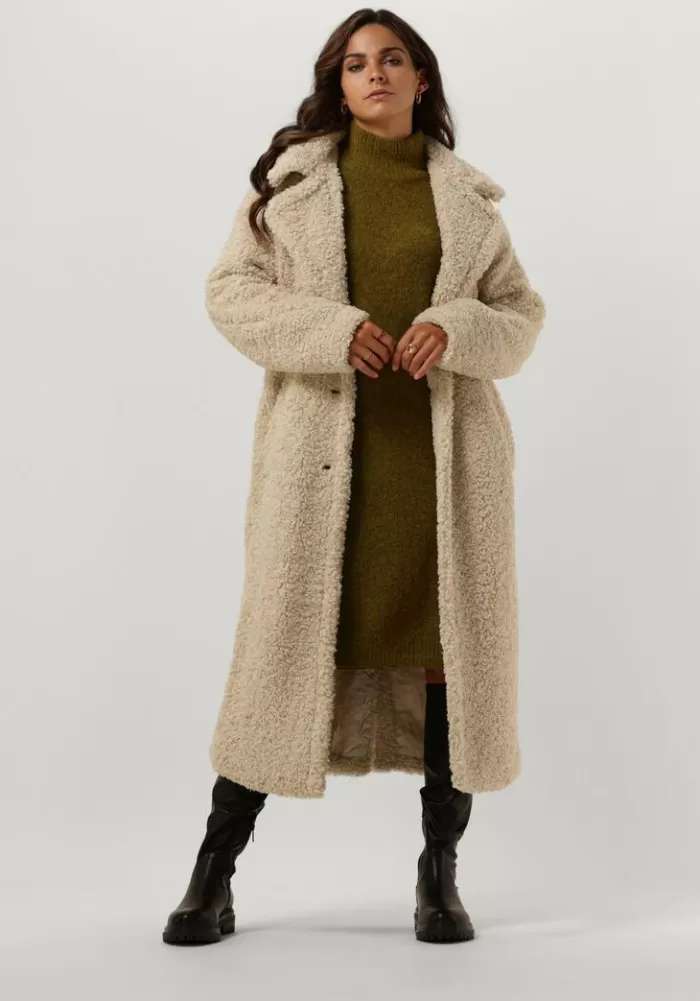 Dames NOTRE-V Jassen^ Teddy Jas Teddy Coat Long