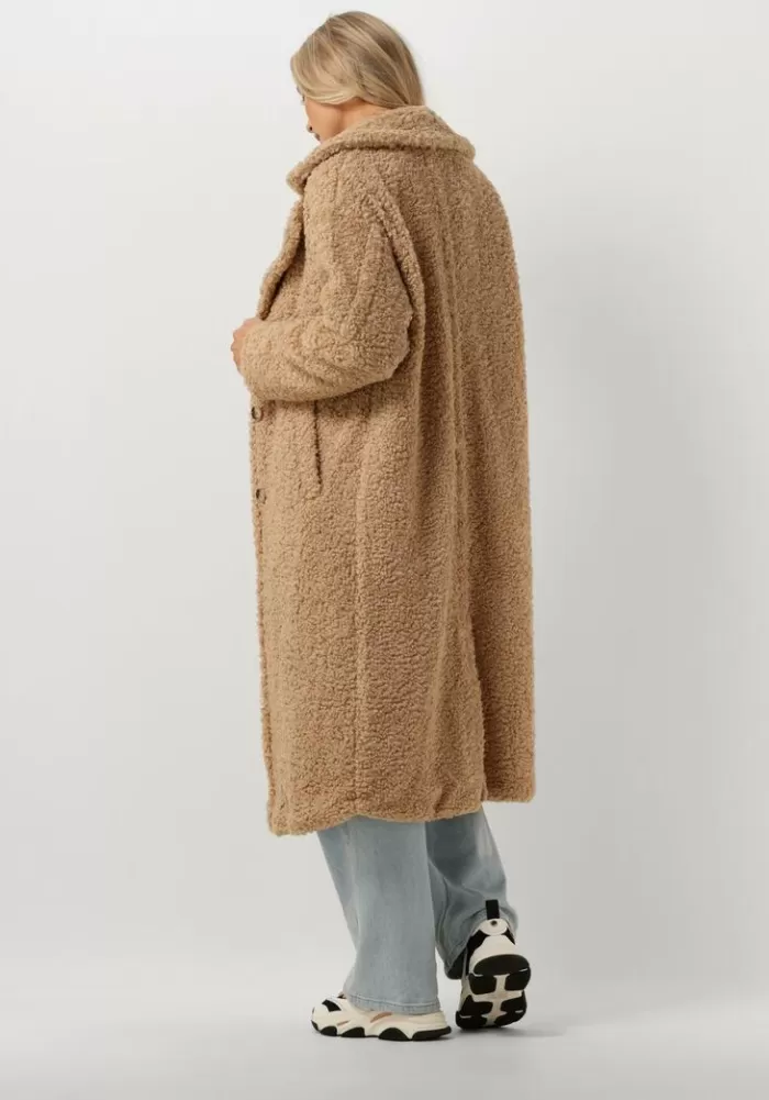 Dames NOTRE-V Jassen^ Teddy Jas Teddy Coat Long