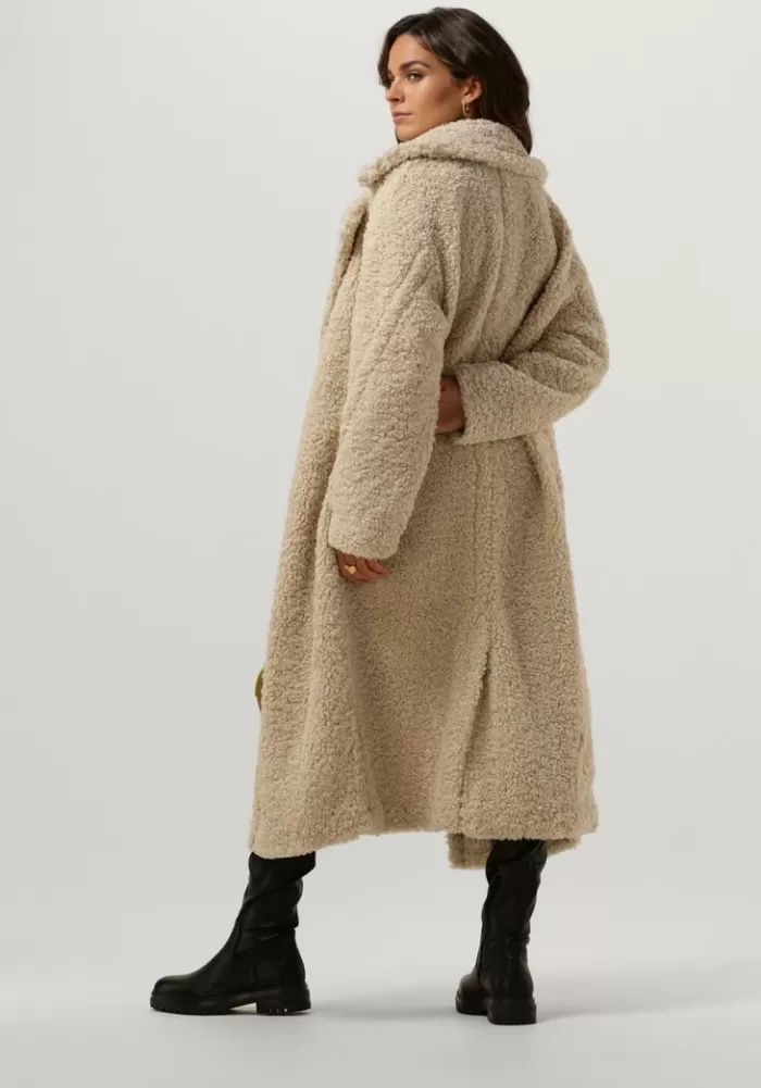 Dames NOTRE-V Jassen^ Teddy Jas Teddy Coat Long