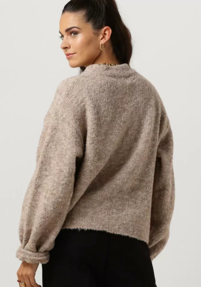 Dames NOTRE-V Truien & Vesten^ Trui Nv-Clarice Boucle Knit Blouse