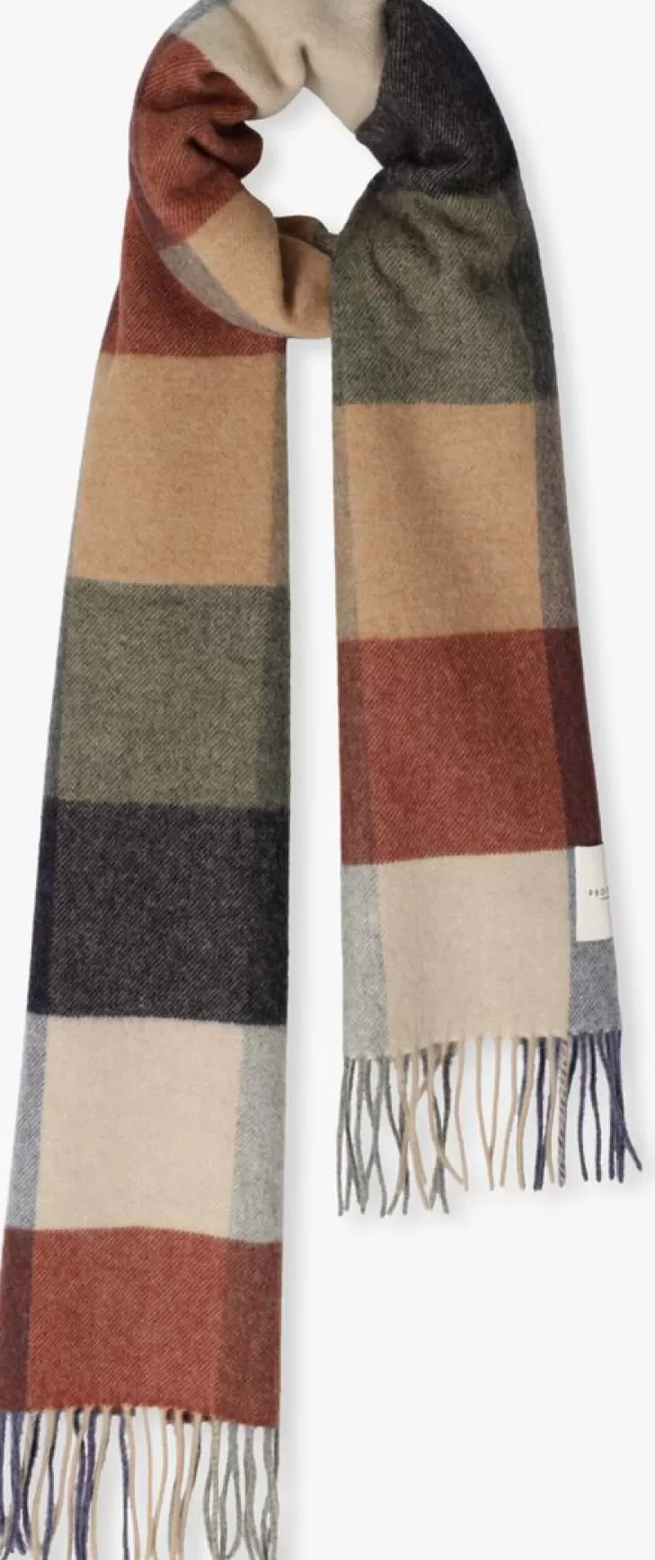 Sale PROFUOMO Sjaal Scarf Lambswool Multi