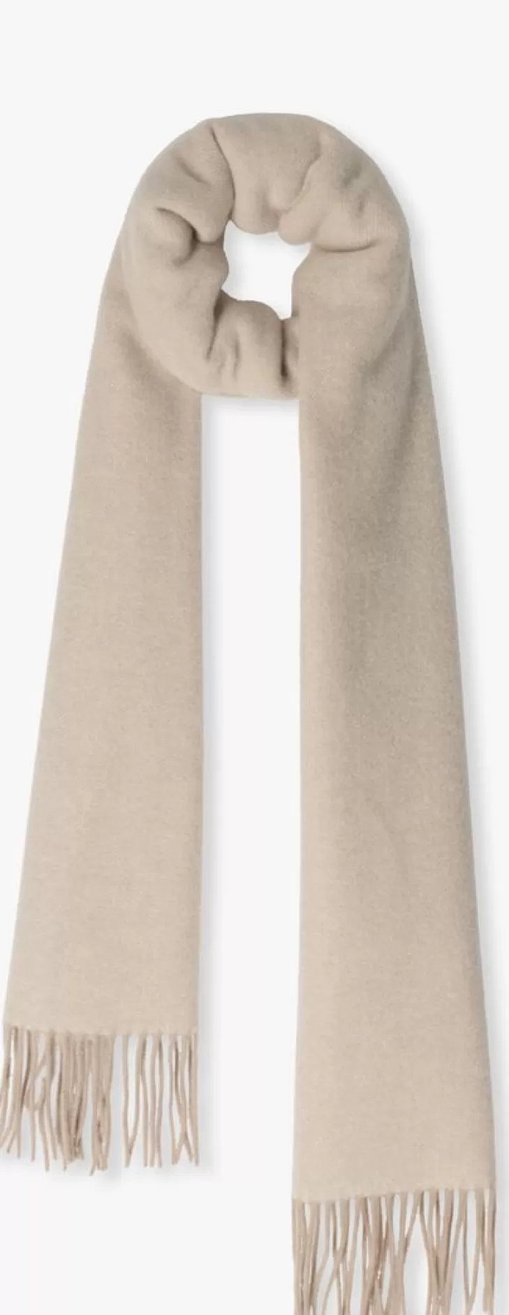 Best Sale PROFUOMO Sjaal Scarf Lambswool Beige