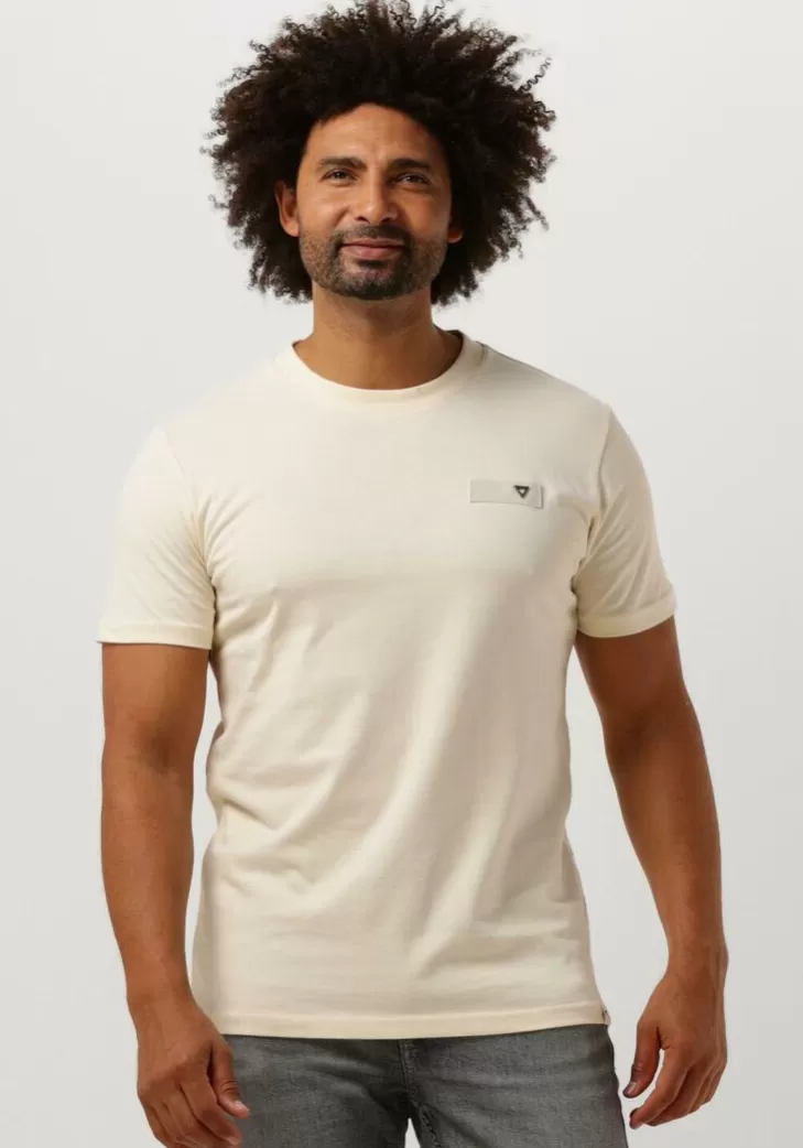 Sale PUREWHITE T-Shirt T-Shirt With Label On Chest Ecru