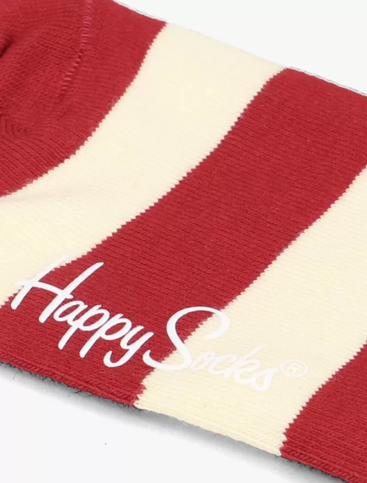 Hot HAPPY SOCKS Rode Sokken Stripe Rood