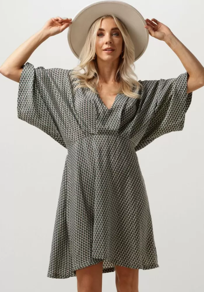 Dames SISSEL EDELBO Jurken^ Midi Jurk Rodrigo Short Caftan Dress