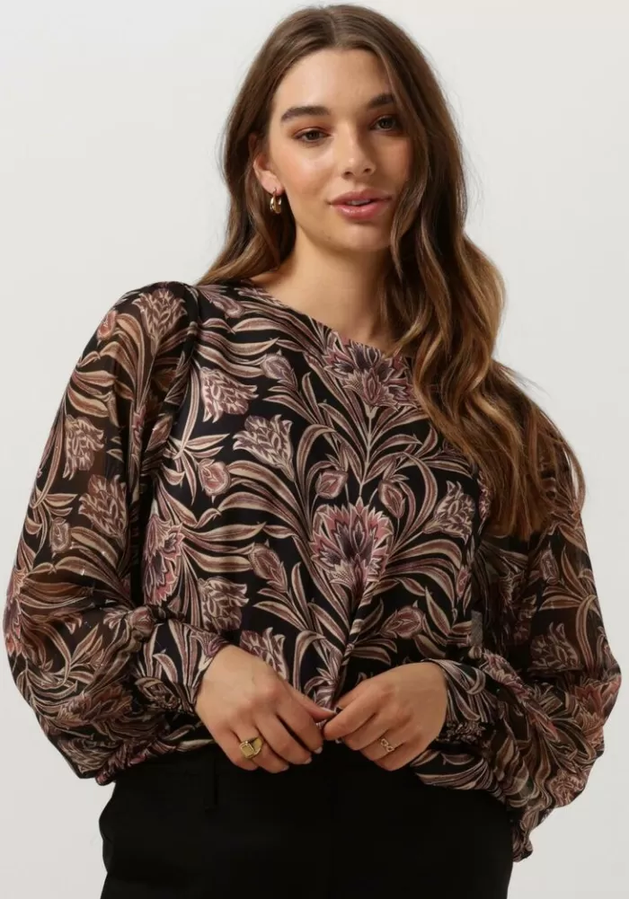 Dames SUMMUM Blouses^ Blouse Top Flowers Viscose