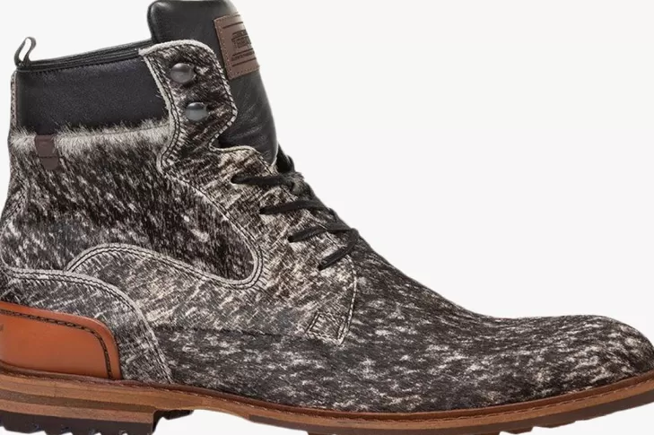 Shop FLORIS VAN BOMMEL Te Veterschoenen Sfm-80022 Wit